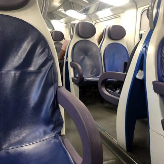 Train ride, conversation, Italian language, women, Rome, Italy