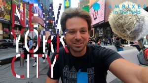 ambiXes field recording trip ambisonics New York City USA